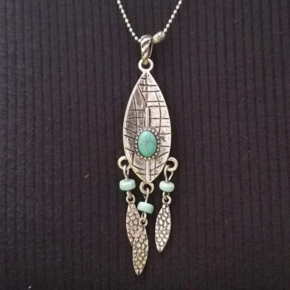 Nadine West Jewelry - 3/$15 NWT NadineWest 
Faux turquoise drop necklace